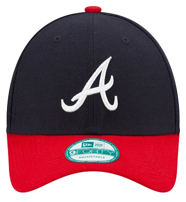 New Era Braves 9Forty Adjustable Cap - Men's