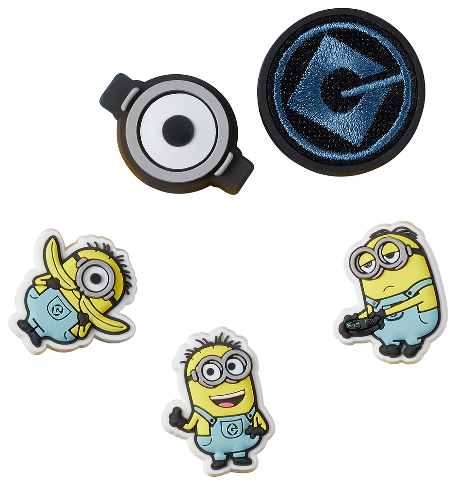 Crocs Jibbitz Minions 5 Pack - Youth