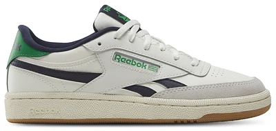 Reebok Boys Club C Revenge - Boys' Grade School Shoes Chalk/Classic Green/Vector Navy