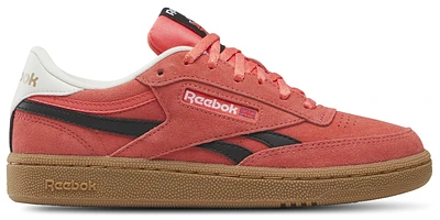 Reebok Boys Club C Revenge - Boys' Grade School Shoes Black/Sunset Coral/Gum