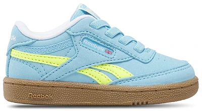Reebok Girls Club C Revenge - Girls' Toddler Shoes Solar Acid Yellow/Digital Blue/Gum