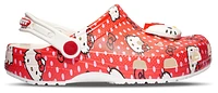 Crocs Girls Crocs Classic Clogs Hello Kitty - Girls' Grade School Shoes Red/White Size 06.0