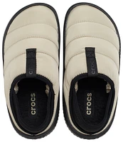Crocs Boys Classic Puff Moc - Boys' Grade School Shoes Tan/Black