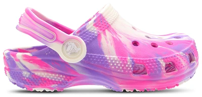 Crocs Girls Classic Clogs - Girls' Toddler Shoes Multi/Pink Crush/Purple