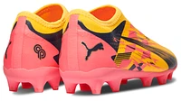 PUMA Boys PUMA Ultra CP Match FG/AG Jr - Boys' Grade School Soccer Shoes Navy/Sun Stream/Pink Size 06.0
