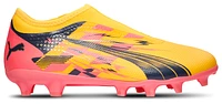 PUMA Boys PUMA Ultra CP Match FG/AG Jr - Boys' Grade School Soccer Shoes Navy/Sun Stream/Pink Size 06.0