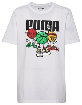 PUMA Bball Group Graphic T-Shirt - Boys' Grade School