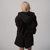 Cozi Relaxed Fit Front Zip Hoodie - Women's