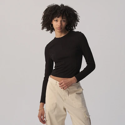 Cozi Sculpted Long Sleeve T-Shirt - Women's