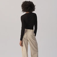Cozi Sculpted Long Sleeve T-Shirt - Women's