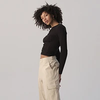 Cozi Sculpted Long Sleeve T-Shirt - Women's