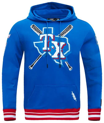 Pro Standard RANGERS MASH UP M RIB FLC PO HOODIE - Men's
