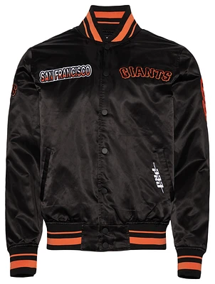Pro Standard SF Giants Turn It Up M Rib Satin Jacket - Men's