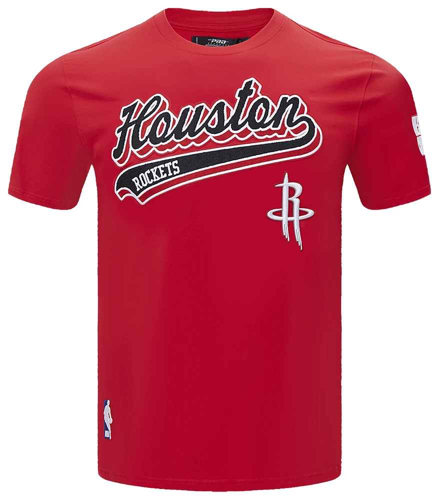 Pro Standard ROCKETS SCRIPT TAIL SJ TEE - Men's