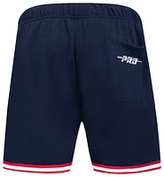 Pro Standard Braves Mesh Basketball Shorts - Men's