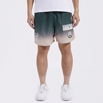 Pro Standard Bucks OS Letters Ombre Woven Shorts - Men's