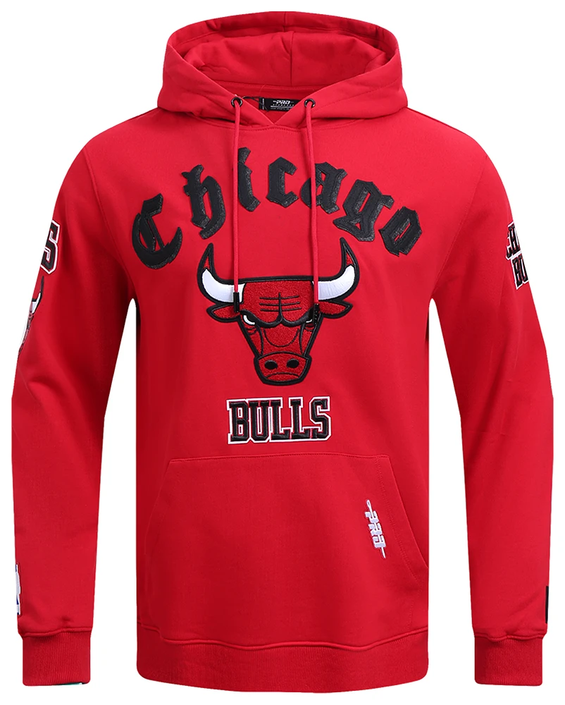 Pro Standard BULLS OLD ENGLISH FLC PO HOODIE - Men's
