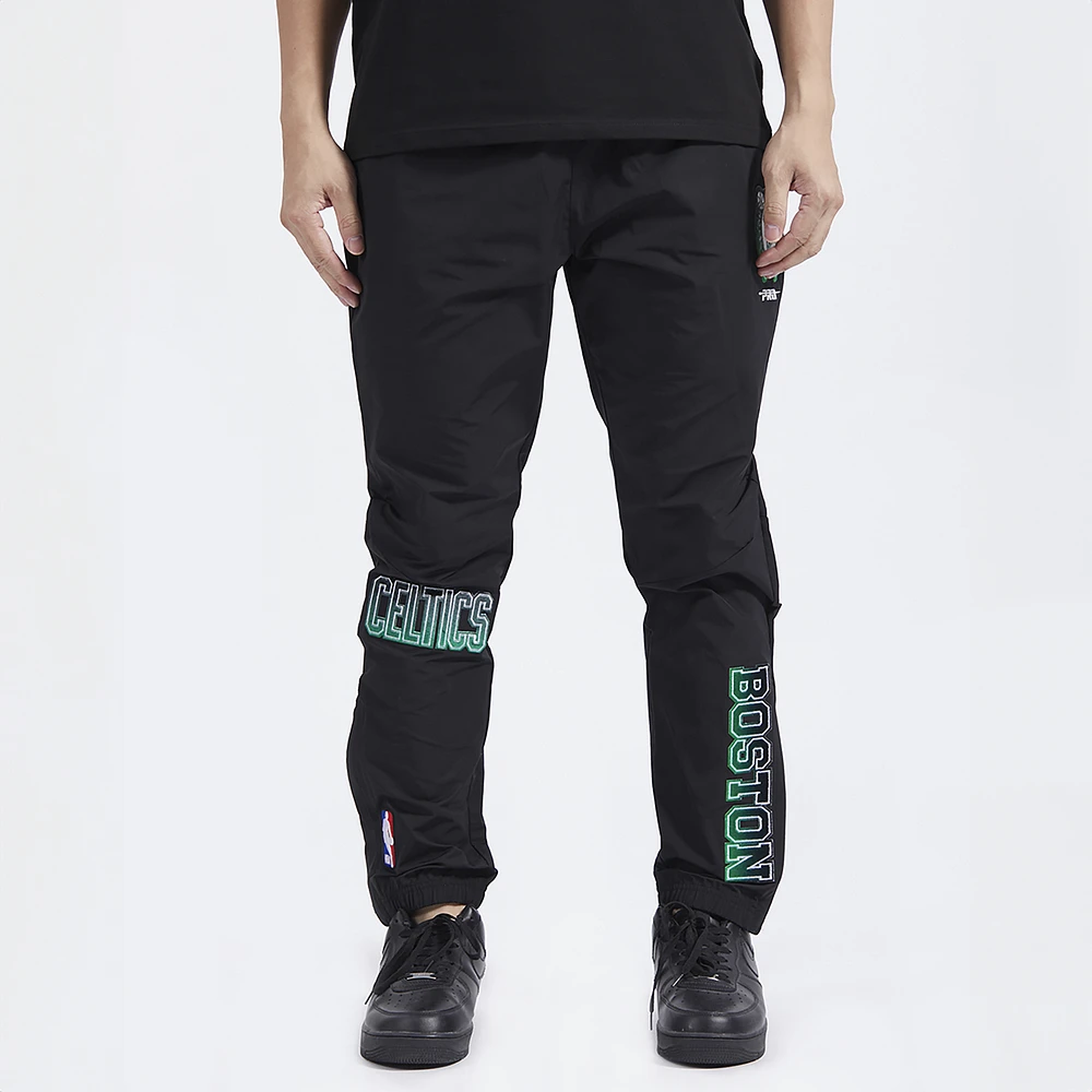 Pro Standard Celtics OS Letters Woven Pants - Men's