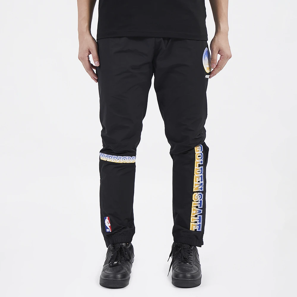 Pro Standard Warriors OS Letters Woven Pants - Men's