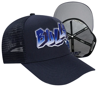Pro Standard Bulls Spray Paint Pinch Front Trucker - Men's