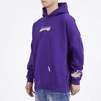 Pro Standard Lakers OS Letters Fleece P/O Hoodie - Men's