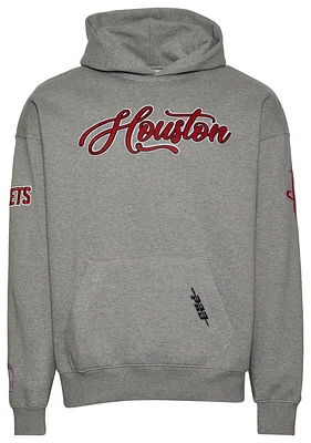 Pro Standard Rockets CS Drop Shoulder Pullover Hoodie - Men's