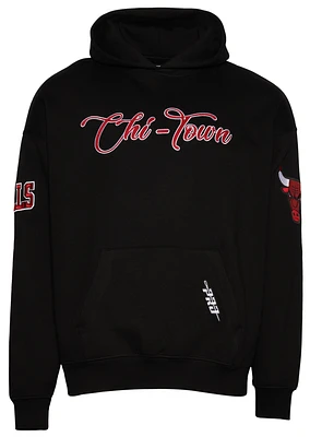 Pro Standard Bulls CS Drop Shoulder Pullover Hoodie - Men's