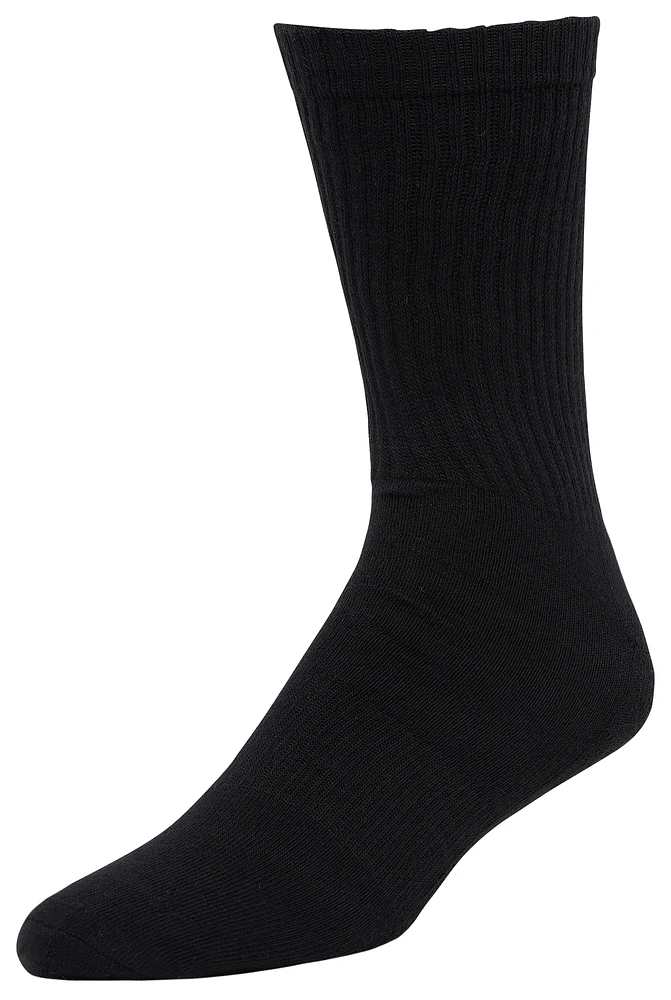 LCKR 6-Pack Athletic Half Cushion Crew Socks  - Men's