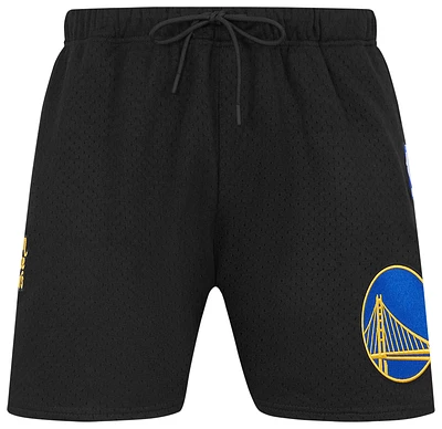 Pro Standard Warriors Souvenir Mesh Shorts - Men's
