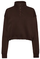 Cozi 1/4" Button Fleece Top - Women's