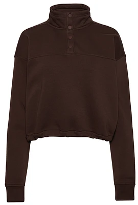 Cozi 1/4" Button Fleece Top - Women's