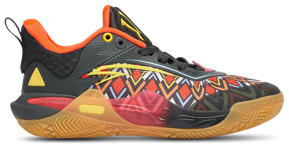 Anta Boys Kai 1 - Boys' Grade School Shoes Yellow/Neon Red/Grey