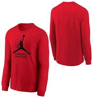 Jordan Raptors Essential Long Sleeve T-Shirt  - Boys' Grade School