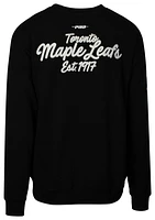 Pro Standard Haut à col ras du cou NHL Maple Leafs Script - Pour hommes