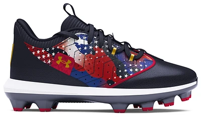 Under Armour Boys Harper 9 TPU JR USA - Boys' Grade School Baseball Shoes Midnight Navy/Metallic Gold/Midnight Navy
