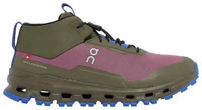 On Boys On Cloudhero Waterproof Boots - Boys' Grade School Olive/Cherry Size 05.0