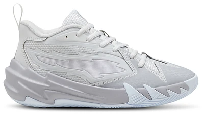 PUMA Boys Scoot Henderson PUMA Scoot Zero Grey Frost - Boys' Grade School Basketball Shoes Gray/Blue Size 06.5