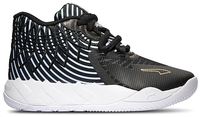 PUMA Boys Lamelo Ball MB1 50th Anniversary - Boys' Preschool Basketball Shoes White/Black