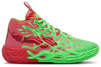 PUMA Boys Lamelo Ball MB.04 TMNT R&D - Boys' Grade School Shoes Red/Dark Amethyst