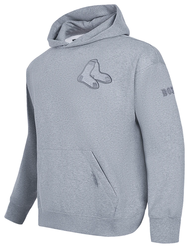 Pro Standard RED SOX NEUTRAL DROP SHOULDER FLC PO HOODIE - Men's