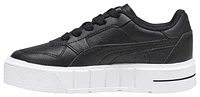 Puma Girls Cali Court Leather - Girls' Preschool Shoes Black/Puma White