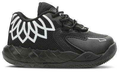PUMA Boys Lamelo Ball PUMA MB1 LO - Boys' Toddler Basketball Shoes Puma White/Puma Black Size 04.0