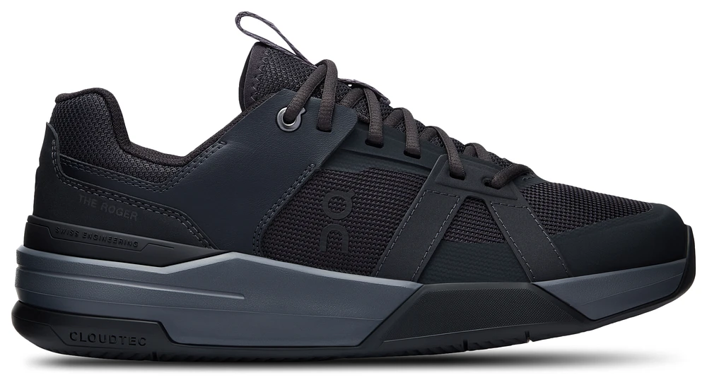 On Boys The Roger Pro - Boys' Grade School Basketball Shoes Black/Eclipse