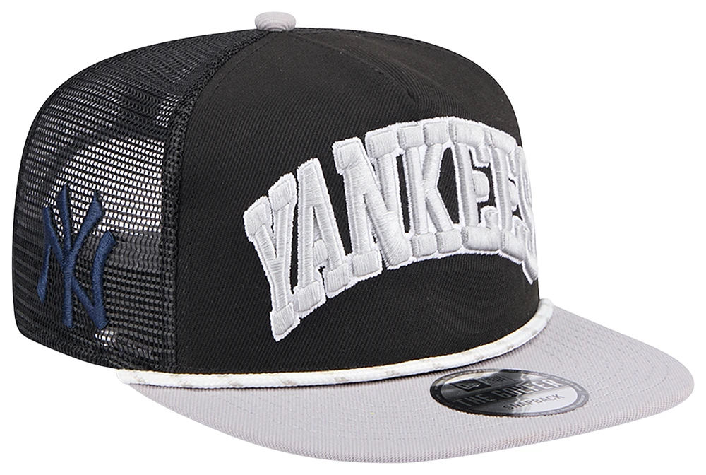 New Era Yankees Golfer Throwback Snapback  - Men's