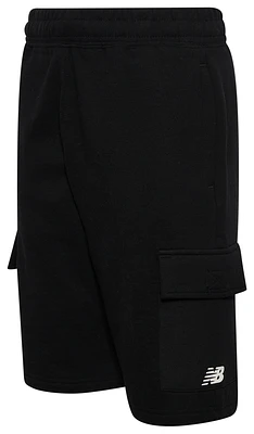 New Balance Fleece Cargo Shorts - Boys' Grade School