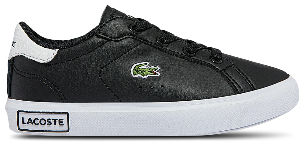 Lacoste Boys POWERCOURT 0721 - Boys' Grade School Shoes Charcoal/Multi