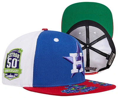 Pro Standard Astros State Flower Brim Wool Snapback - Adult