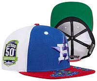 Pro Standard Astros State Flower Brim Wool Snapback - Adult