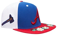 Pro Standard Braves State Flower Brim Wool Snapback - Adult