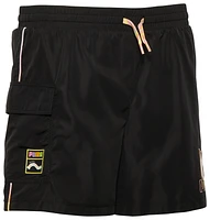 PUMA Girls x Squishmallows Woven Cargo Shorts - Girls' Grade School Gold/Black